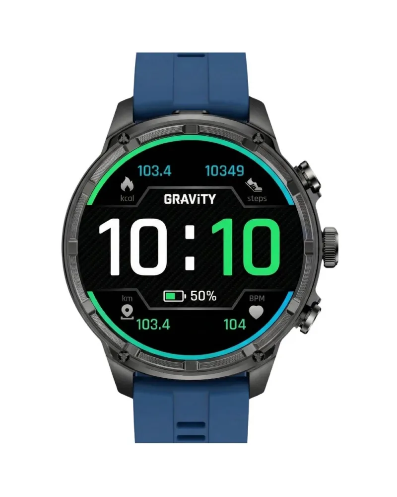 SMARTWATCH MĘSKI GRAVITY GT41-2 - BLUETOOTH CALL, DODATKOWA BRANSOLETA (sg053b) SMARTWATCH MĘSKI GRAVITY GT41-2 - BLUETOOTH CALL, DODATKOWA BRANSOLETA (sg053b)