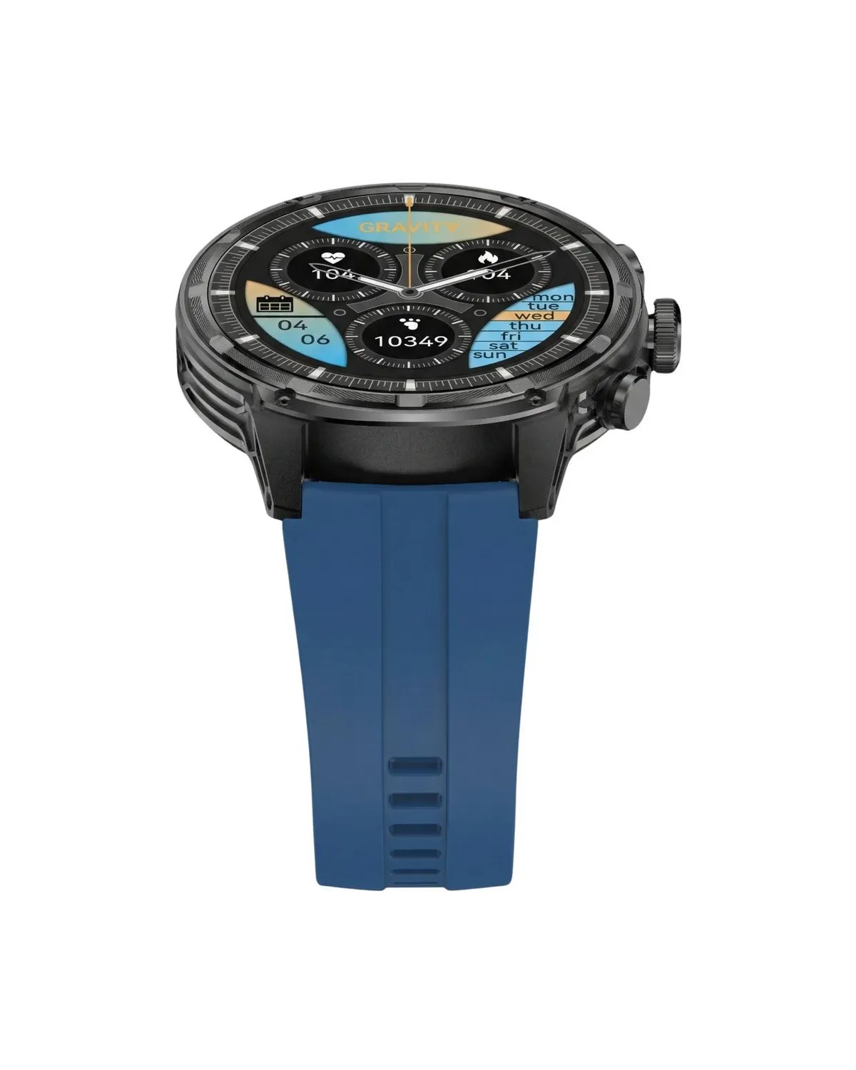 SMARTWATCH MĘSKI GRAVITY GT41-2 - BLUETOOTH CALL, DODATKOWA BRANSOLETA (sg053b) SMARTWATCH MĘSKI GRAVITY GT41-2 - BLUETOOTH CALL, DODATKOWA BRANSOLETA (sg053b)