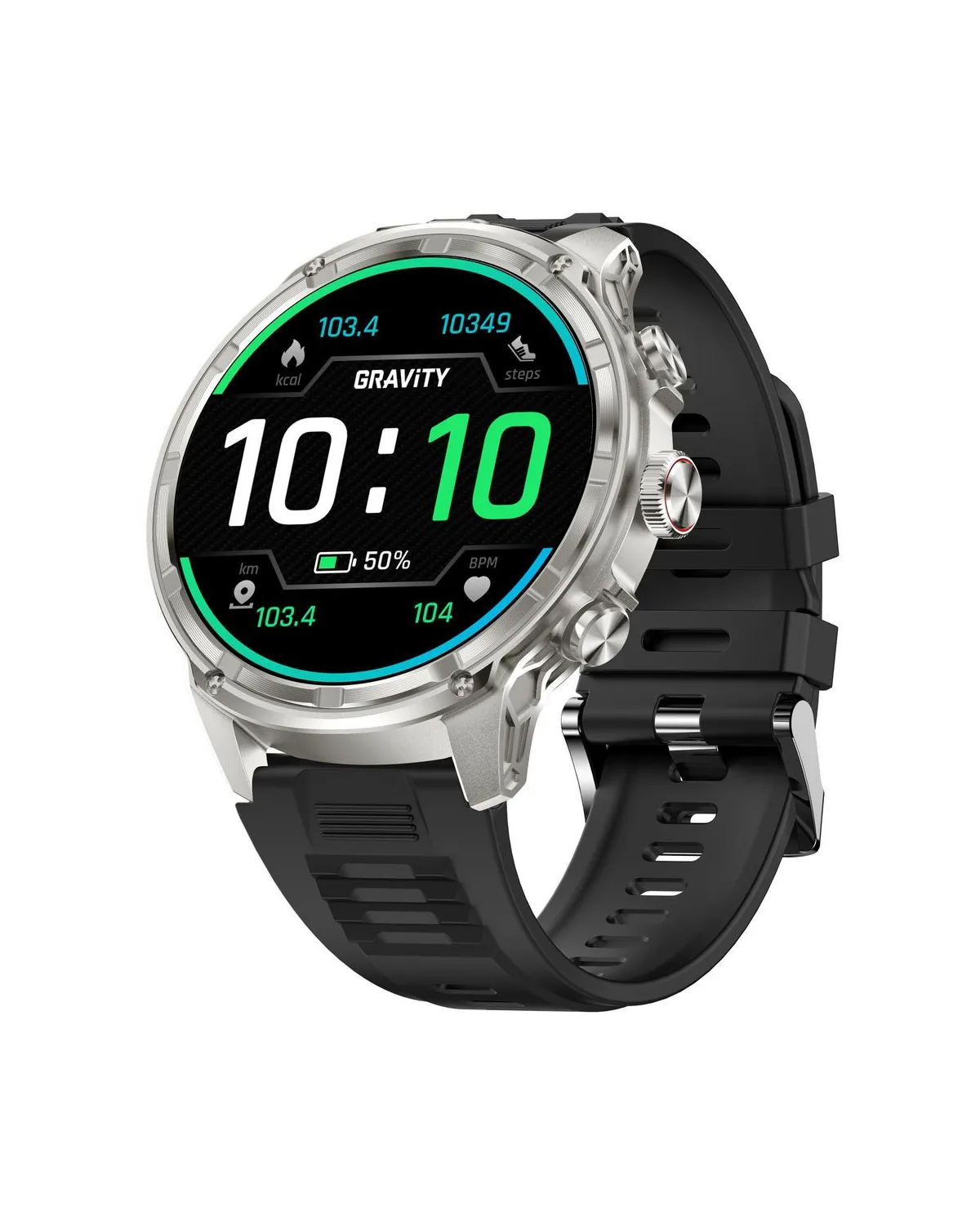 SMARTWATCH MĘSKI GRAVITY GT41-3 - BLUETOOTH CALL, DODATKOWA BRANSOLETA (sg053c) SMARTWATCH MĘSKI GRAVITY GT41-3 - BLUETOOTH CALL, DODATKOWA BRANSOLETA (sg053c)