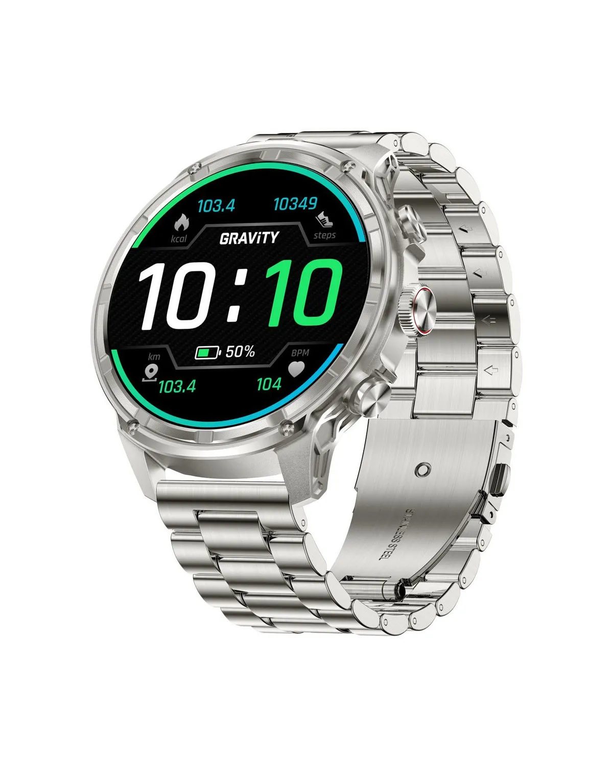 SMARTWATCH MĘSKI GRAVITY GT41-3 - BLUETOOTH CALL, DODATKOWA BRANSOLETA (sg053c) SMARTWATCH MĘSKI GRAVITY GT41-3 - BLUETOOTH CALL, DODATKOWA BRANSOLETA (sg053c)