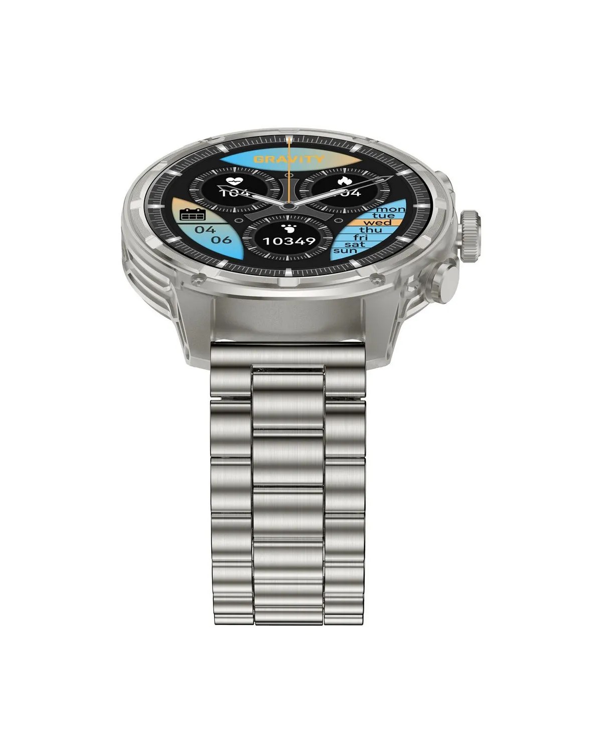 SMARTWATCH MĘSKI GRAVITY GT41-3 - BLUETOOTH CALL, DODATKOWA BRANSOLETA (sg053c) SMARTWATCH MĘSKI GRAVITY GT41-3 - BLUETOOTH CALL, DODATKOWA BRANSOLETA (sg053c)