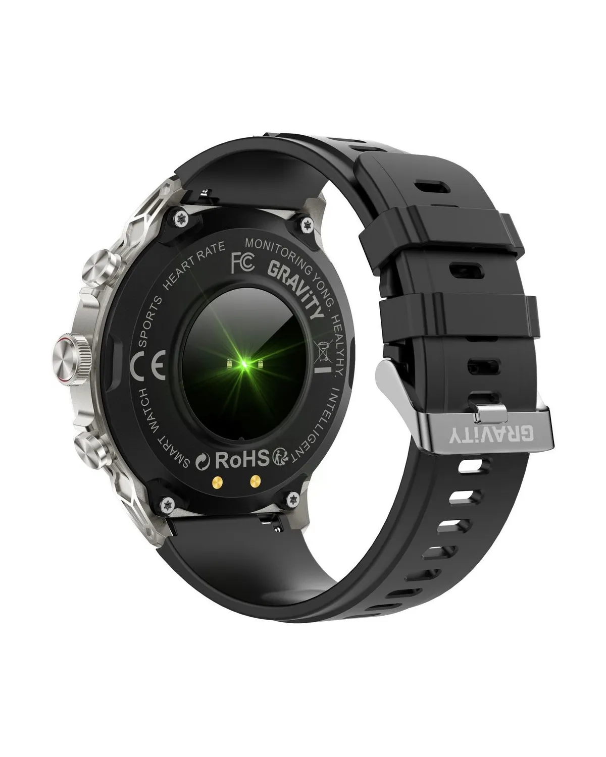 SMARTWATCH MĘSKI GRAVITY GT41-3 - BLUETOOTH CALL, DODATKOWA BRANSOLETA (sg053c) SMARTWATCH MĘSKI GRAVITY GT41-3 - BLUETOOTH CALL, DODATKOWA BRANSOLETA (sg053c)