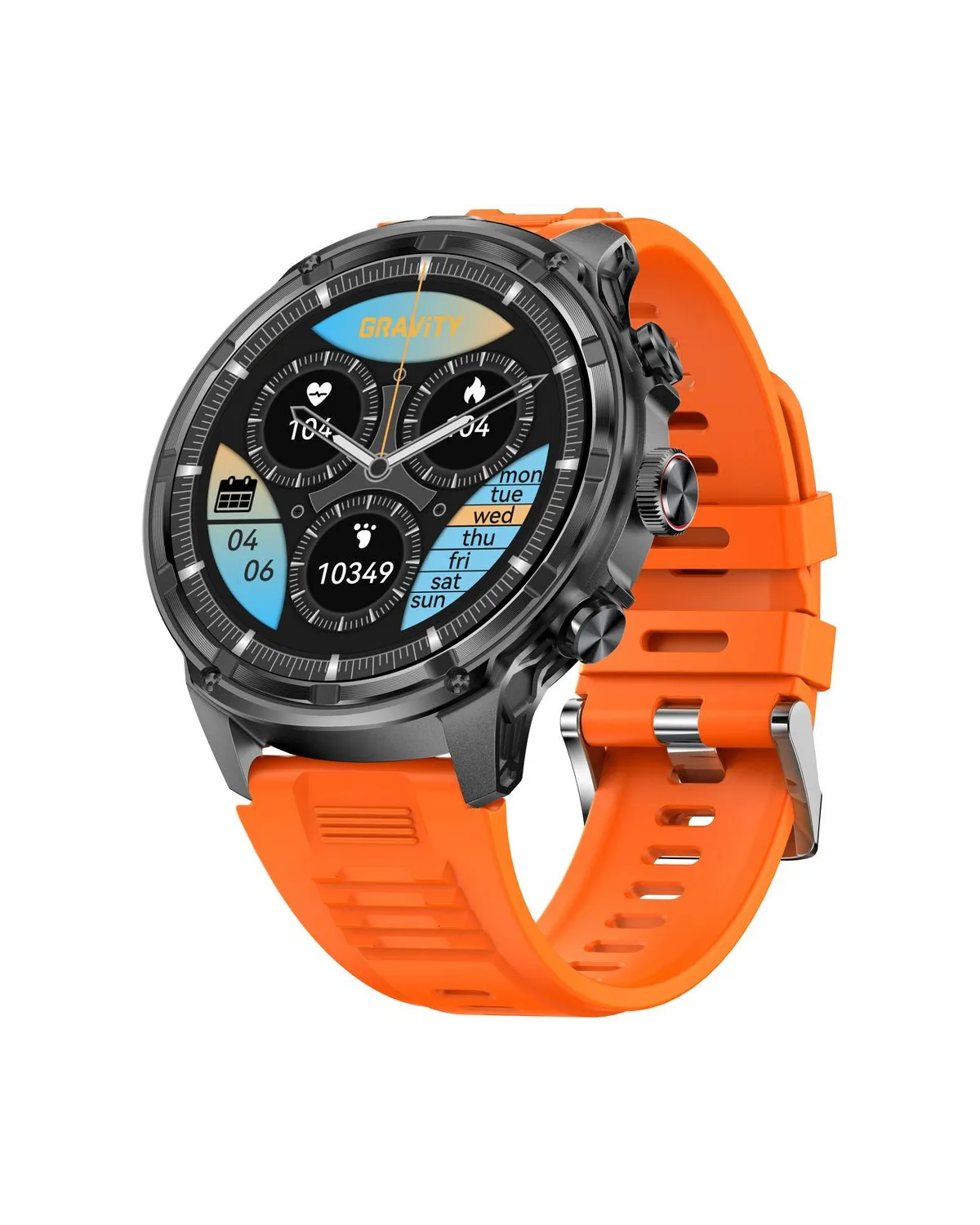 SMARTWATCH MĘSKI GRAVITY GT41-4 - BLUETOOTH CALL, DODATKOWA BRANSOLETA (sg053d) SMARTWATCH MĘSKI GRAVITY GT41-4 - BLUETOOTH CALL, DODATKOWA BRANSOLETA (sg053d)