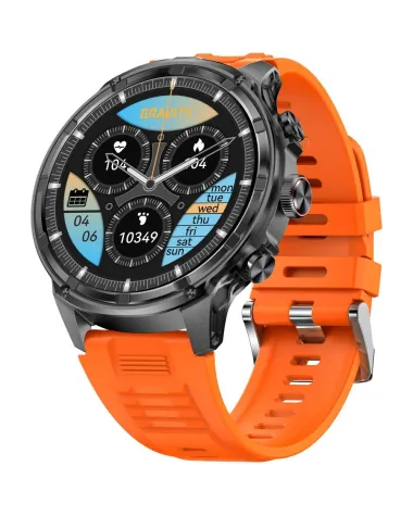 SMARTWATCH MĘSKI GRAVITY GT41-4 - BLUETOOTH CALL, DODATKOWA BRANSOLETA (sg053d) SMARTWATCH MĘSKI GRAVITY GT41-4 - BLUETOOTH CALL, DODATKOWA BRANSOLETA (sg053d)
