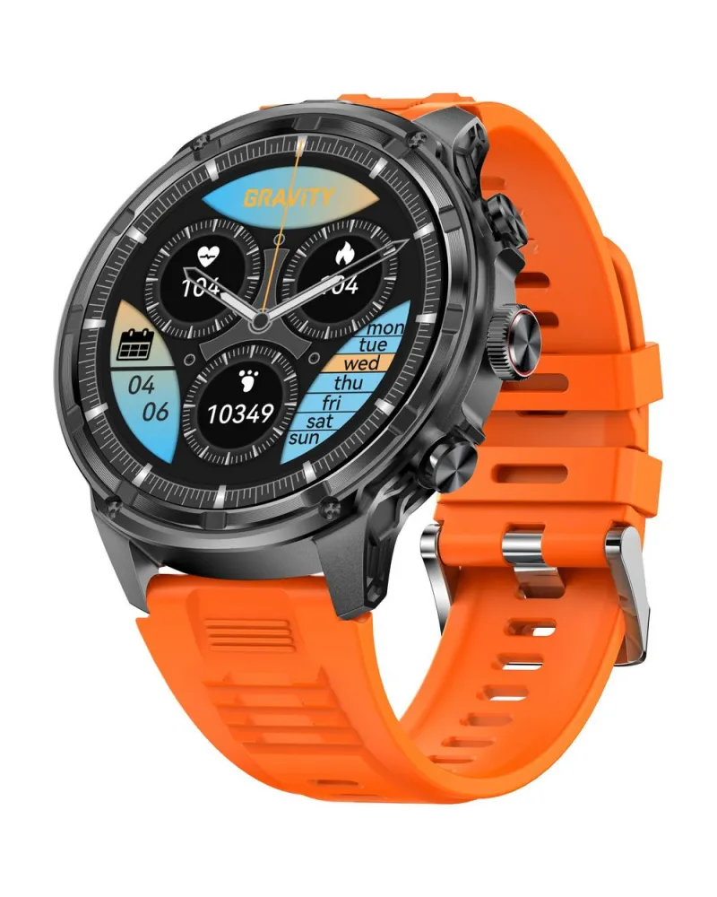 SMARTWATCH MĘSKI GRAVITY GT41-4 - BLUETOOTH CALL, DODATKOWA BRANSOLETA (sg053d) SMARTWATCH MĘSKI GRAVITY GT41-4 - BLUETOOTH CALL, DODATKOWA BRANSOLETA (sg053d)