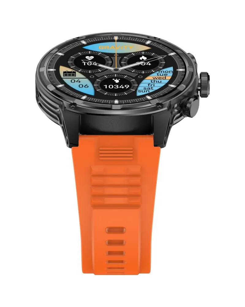 SMARTWATCH MĘSKI GRAVITY GT41-4 - BLUETOOTH CALL, DODATKOWA BRANSOLETA (sg053d) SMARTWATCH MĘSKI GRAVITY GT41-4 - BLUETOOTH CALL, DODATKOWA BRANSOLETA (sg053d)