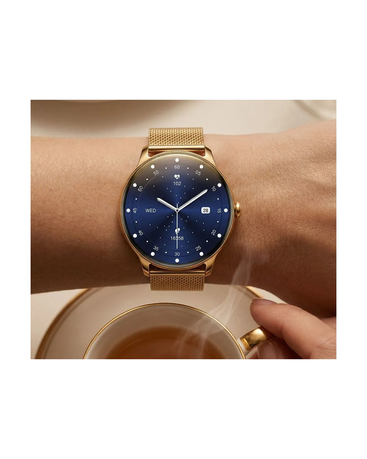 SMARTWATCH DAMSKI GRAVITY GT31-1 - AMOLED, DODATKOWY PASEK (sg052a) SMARTWATCH DAMSKI GRAVITY GT31-1 - AMOLED, DODATKOWY PASEK (sg052a)