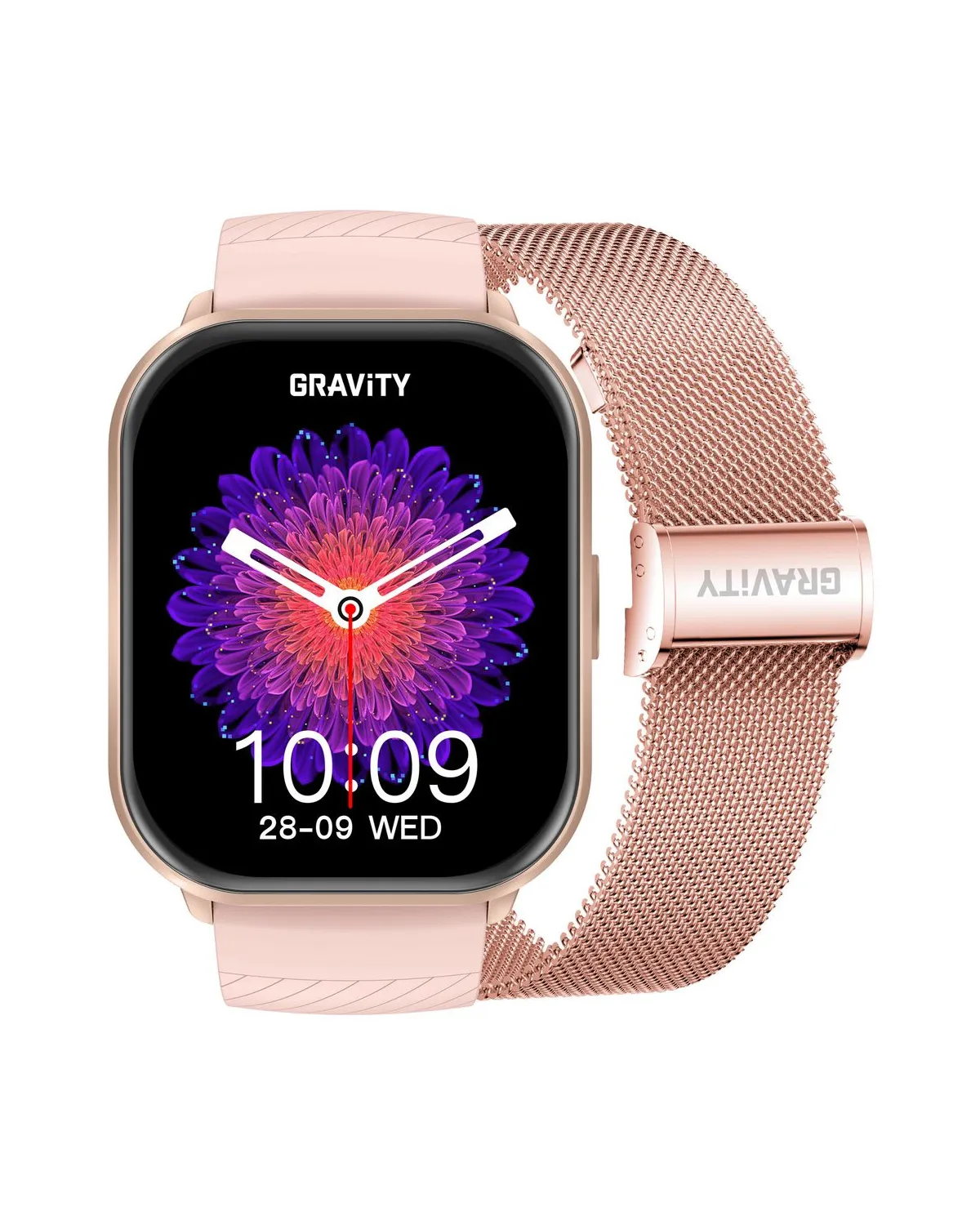 SMARTWATCH DAMSKI GRAVITY GT43-1 - DODATKOWY PASEK (sg054a) SMARTWATCH DAMSKI GRAVITY GT43-1 - DODATKOWY PASEK (sg054a)