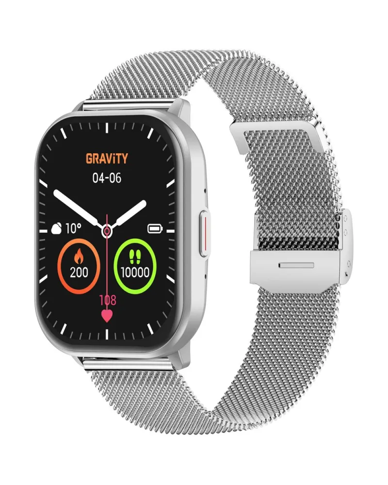 SMARTWATCH DAMSKI GRAVITY GT43-2 - DODATKOWY PASEK (sg054b) SMARTWATCH DAMSKI GRAVITY GT43-2 - DODATKOWY PASEK (sg054b)