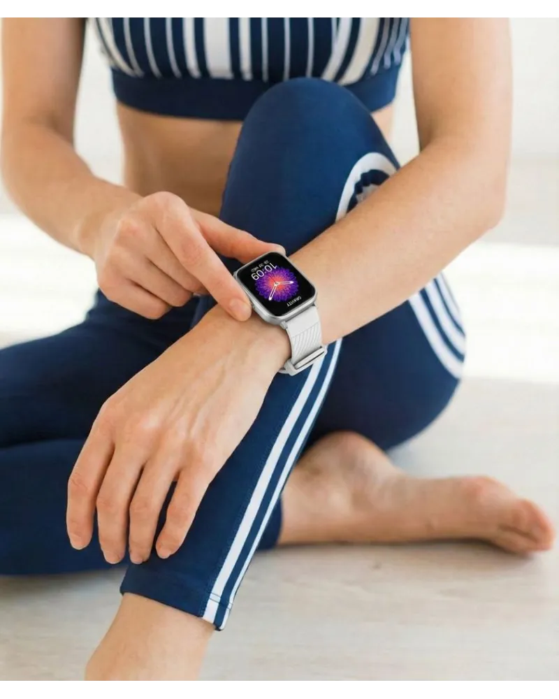 SMARTWATCH DAMSKI GRAVITY GT43-2 - DODATKOWY PASEK (sg054b) SMARTWATCH DAMSKI GRAVITY GT43-2 - DODATKOWY PASEK (sg054b)