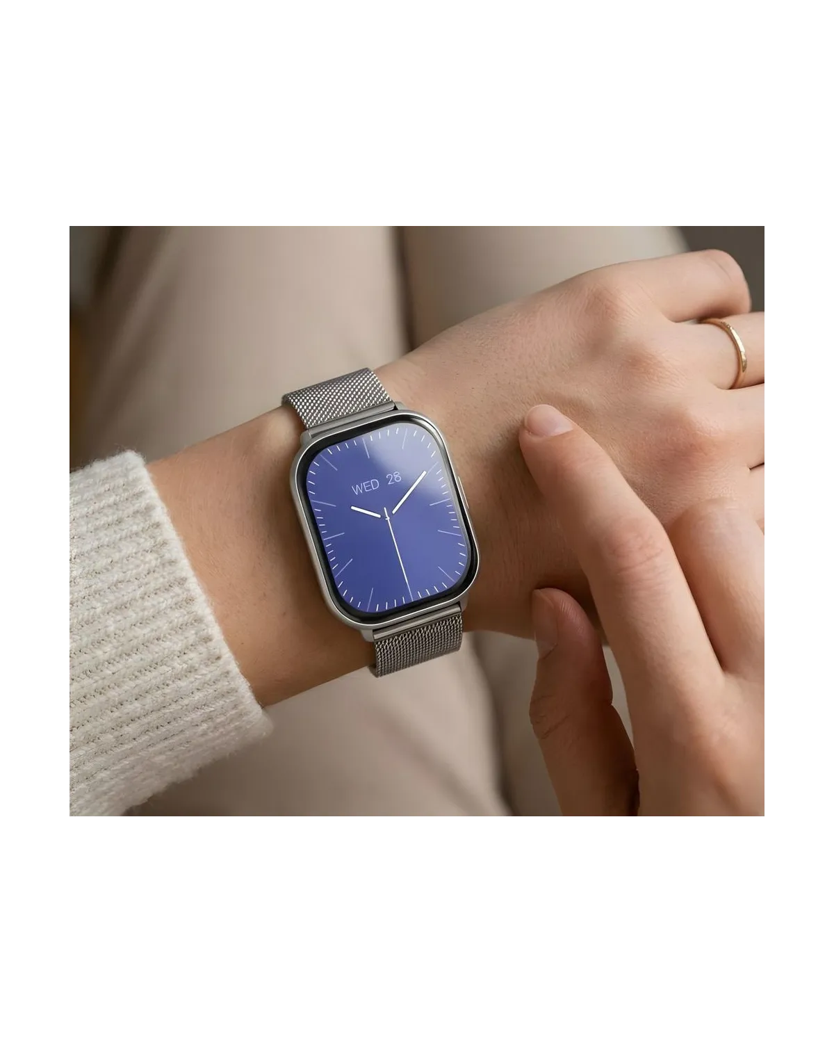 SMARTWATCH DAMSKI GRAVITY GT43-2 - DODATKOWY PASEK (sg054b) SMARTWATCH DAMSKI GRAVITY GT43-2 - DODATKOWY PASEK (sg054b)