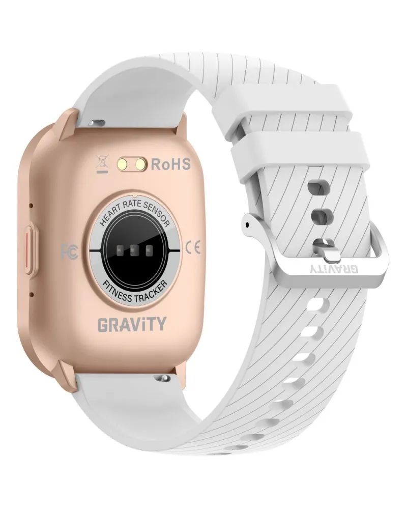 SMARTWATCH DAMSKI GRAVITY GT43-4 - DODATKOWY PASEK (sg054d)