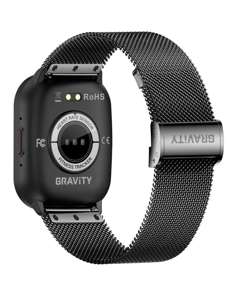 SMARTWATCH UNISEX GRAVITY GT43-5 - DODATKOWY PASEK (sg054d)