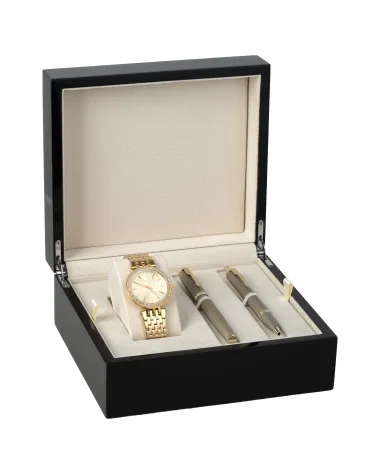 Zestaw Prezentowy Długopis + Pióro Parker IM Sandstone + Zegarek Michael Kors (2235420/2)
