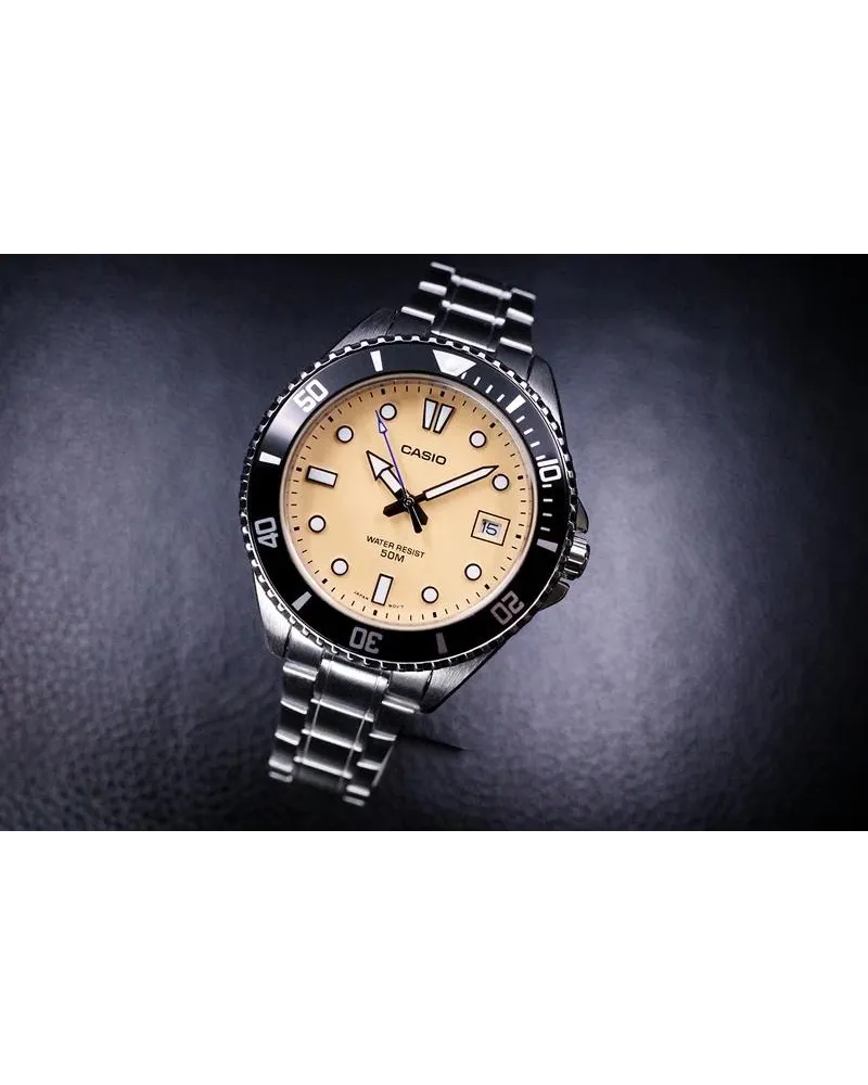 Zegarek Męski Casio MDV-10D-4A2+ BOX Zegarek Męski Casio MDV-10D-4A2+ BOX