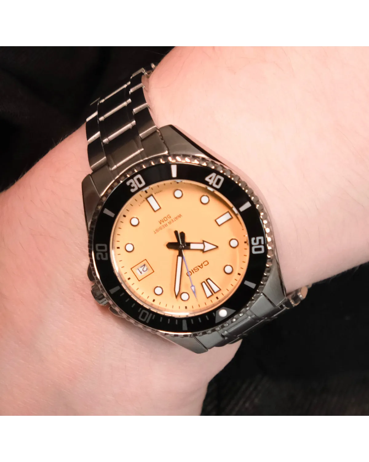 Zegarek Męski Casio MDV-10D-4A2+ BOX Zegarek Męski Casio MDV-10D-4A2+ BOX