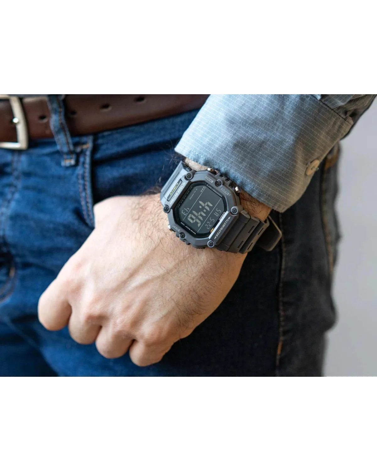 ZEGAREK MĘSKI CASIO AE-1600H-8BVDF + BOX (zd300c)