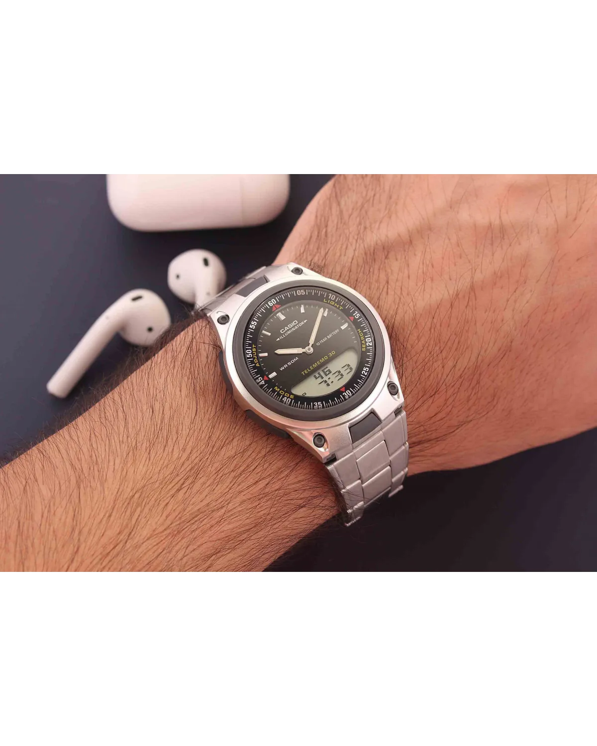 ZEGAREK MĘSKI CASIO AW-80D 1AV (zd019a) + BOX