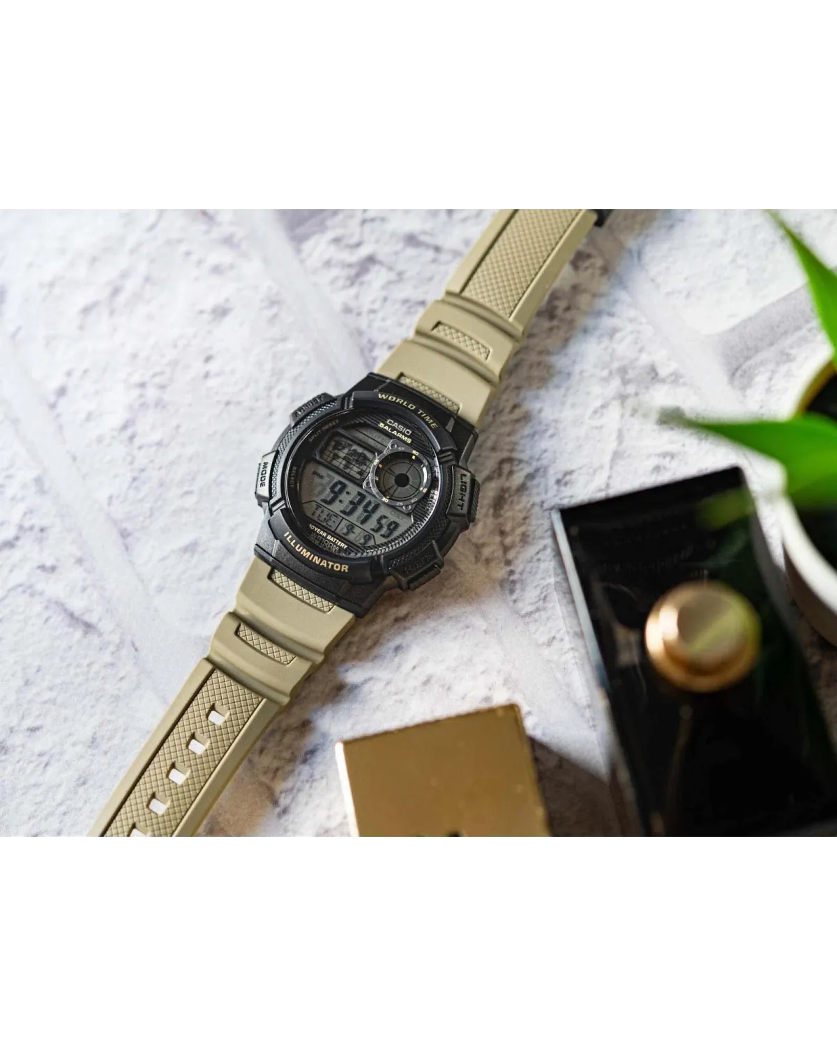 ZEGAREK MĘSKI CASIO AE-1000W-5AVEF (zd073i) - WORLD TIME + BOX ZEGAREK MĘSKI CASIO AE-1000W-5AVEF (zd073i) - WORLD TIME + BOX