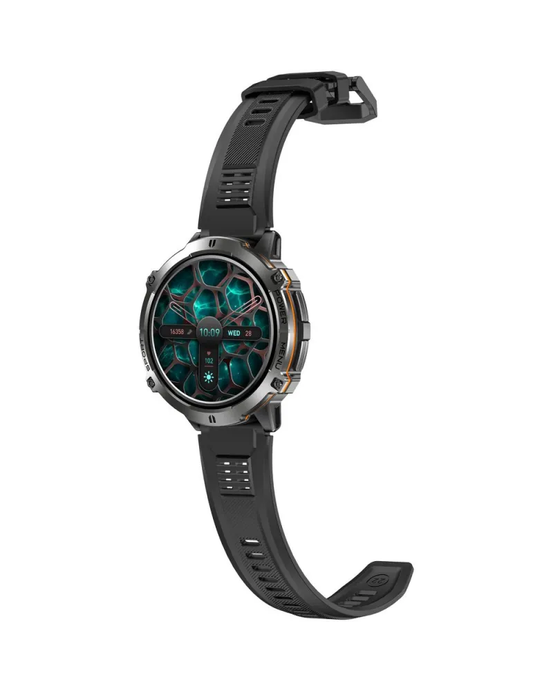 SMARTWATCH MĘSKI GRAVITY GT42-1 - AMOLED, DODATKOWA BRANSOLETA (sg056a)