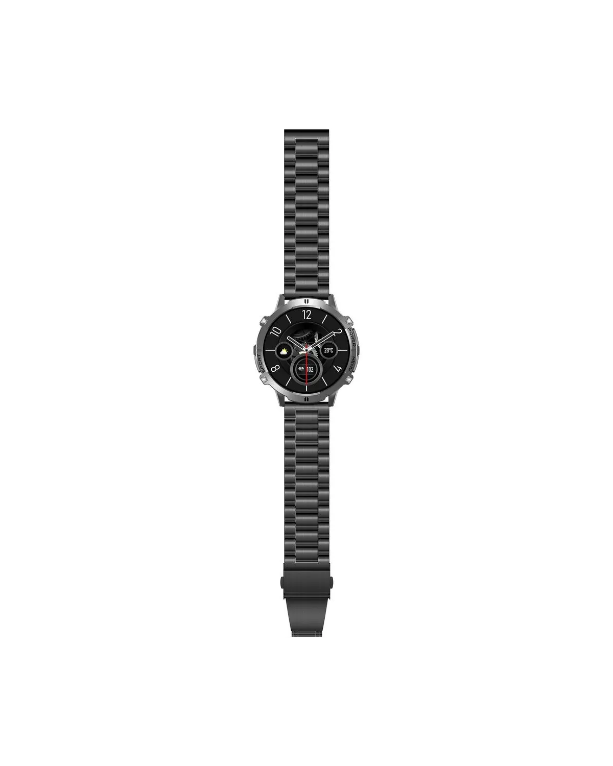 SMARTWATCH MĘSKI GRAVITY GT42-1 - AMOLED, DODATKOWA BRANSOLETA (sg056a)