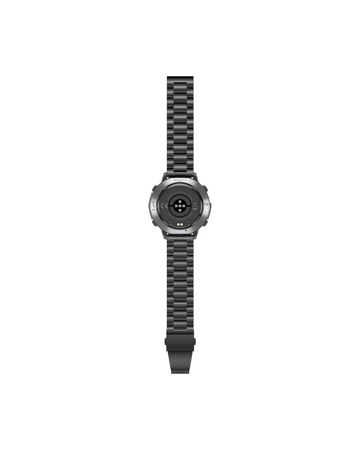 SMARTWATCH MĘSKI GRAVITY GT42-1 - AMOLED, DODATKOWA BRANSOLETA (sg056a)