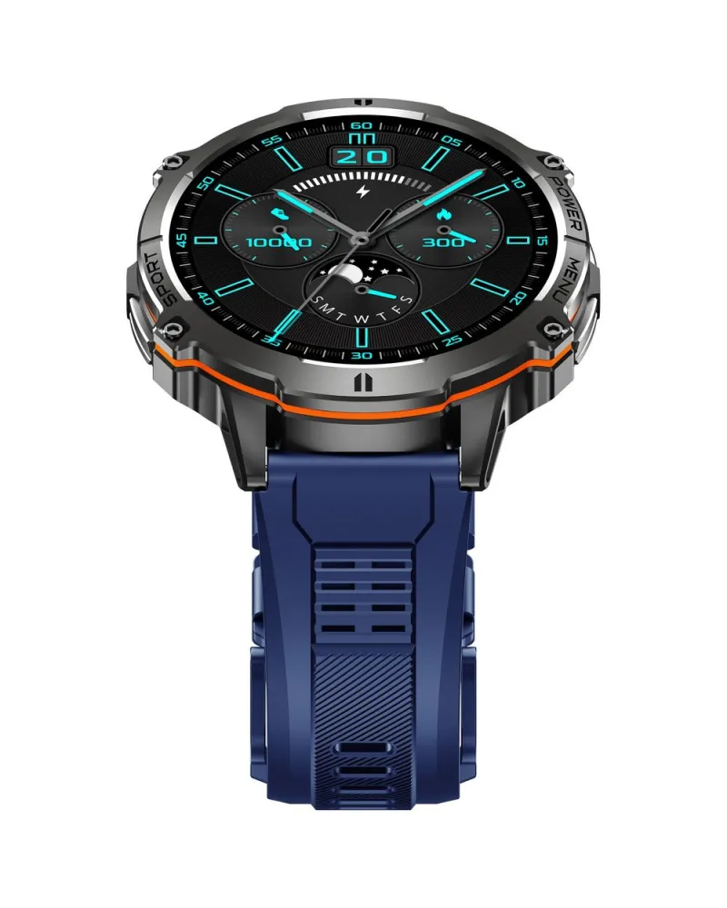 SMARTWATCH MĘSKI GRAVITY GT42-2 - AMOLED, DODATKOWA BRANSOLETA (sg056b)