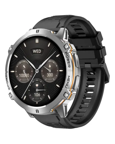 SMARTWATCH MĘSKI GRAVITY GT42-3 - AMOLED, DODATKOWA BRANSOLETA (sg056c)