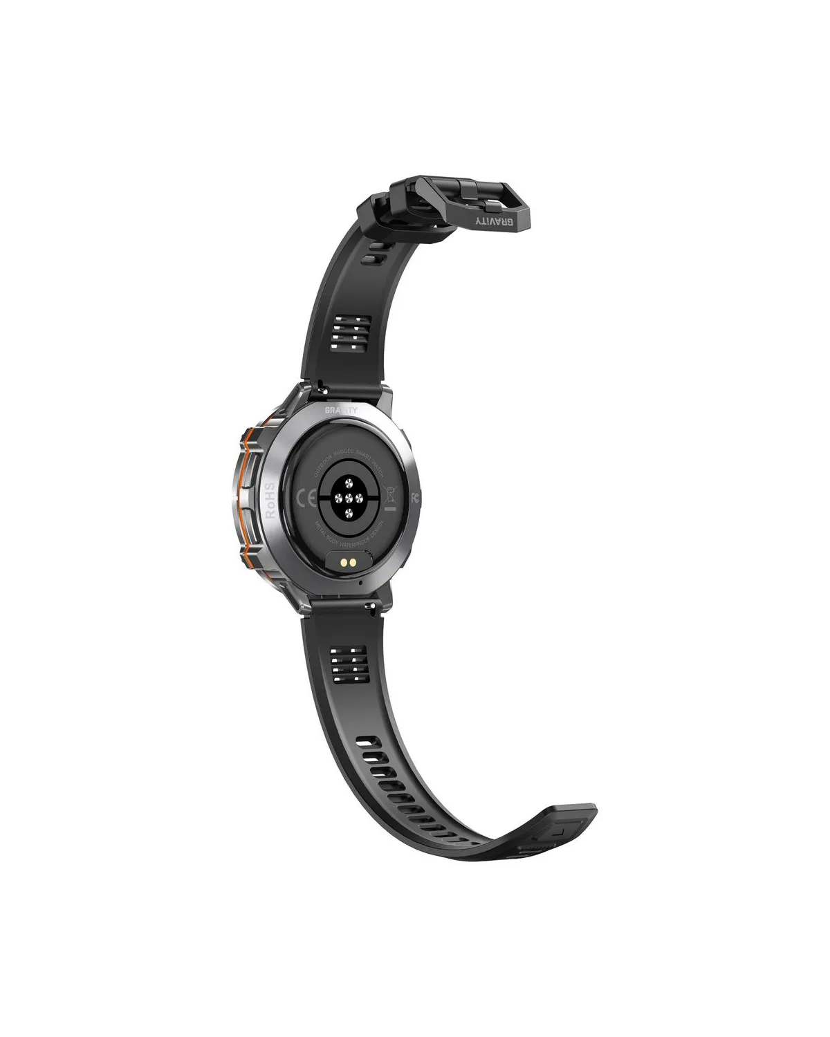 SMARTWATCH MĘSKI GRAVITY GT42-3 - AMOLED, DODATKOWA BRANSOLETA (sg056c)