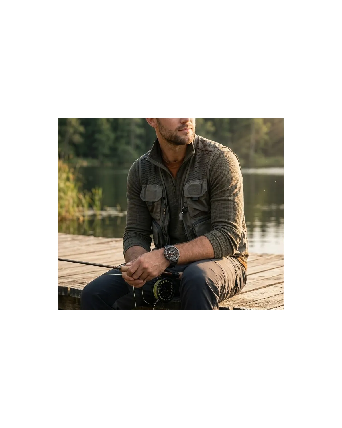 SMARTWATCH MĘSKI GRAVITY GT42-3 - AMOLED, DODATKOWA BRANSOLETA (sg056c)