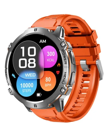 SMARTWATCH MĘSKI GRAVITY GT42-4 - AMOLED, DODATKOWA BRANSOLETA (sg056d)
