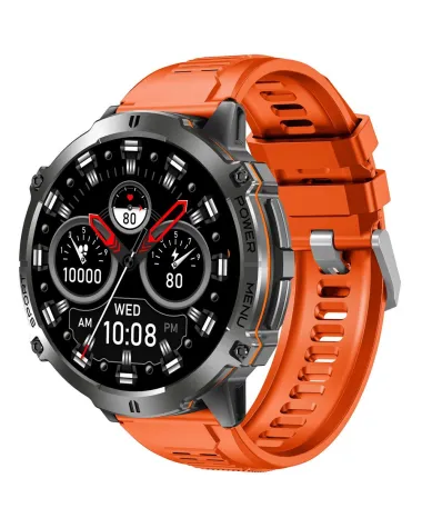 SMARTWATCH MĘSKI GRAVITY GT42-5 - AMOLED, DODATKOWA BRANSOLETA (sg056e)