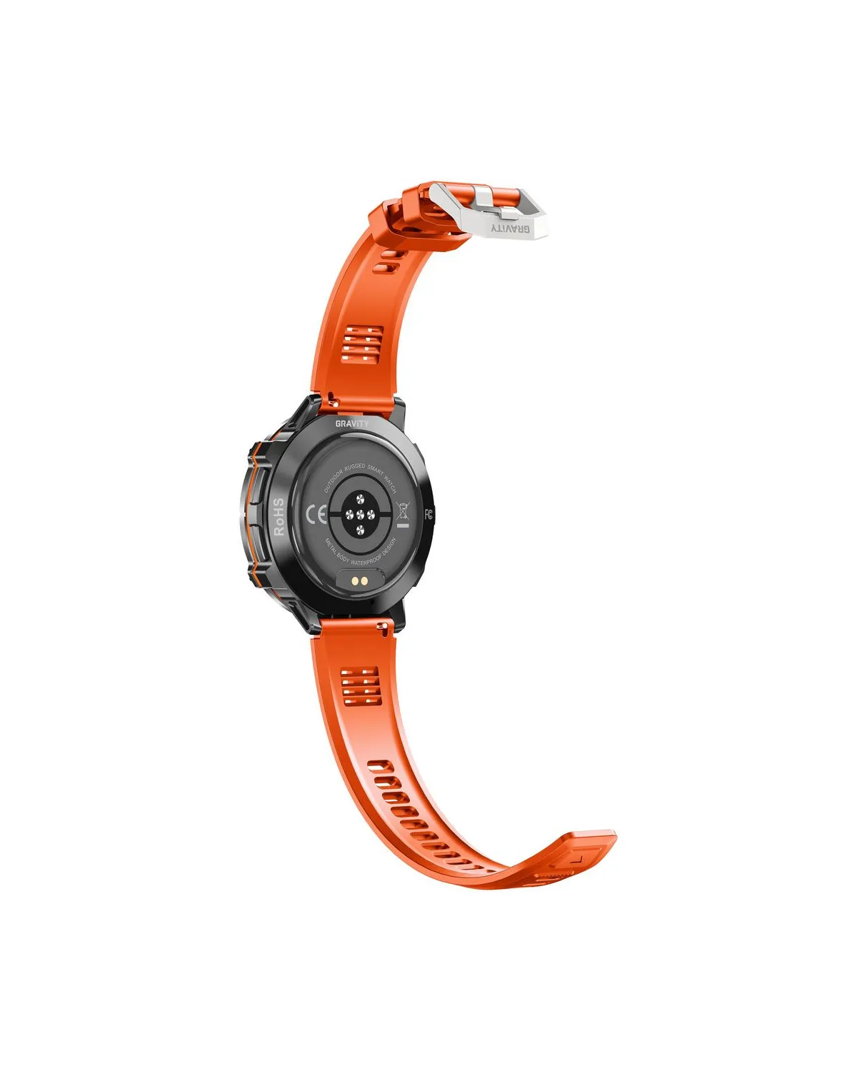 SMARTWATCH MĘSKI GRAVITY GT42-5 - AMOLED, DODATKOWA BRANSOLETA (sg056e)