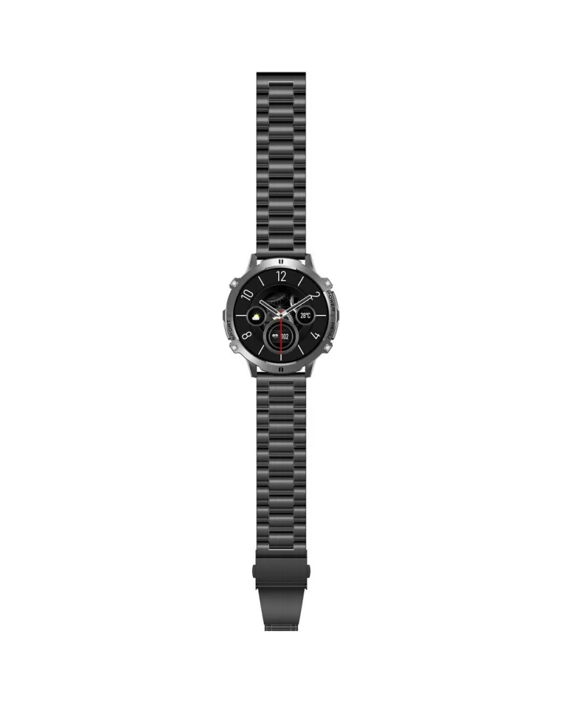 SMARTWATCH MĘSKI GRAVITY GT42-5 - AMOLED, DODATKOWA BRANSOLETA (sg056e)