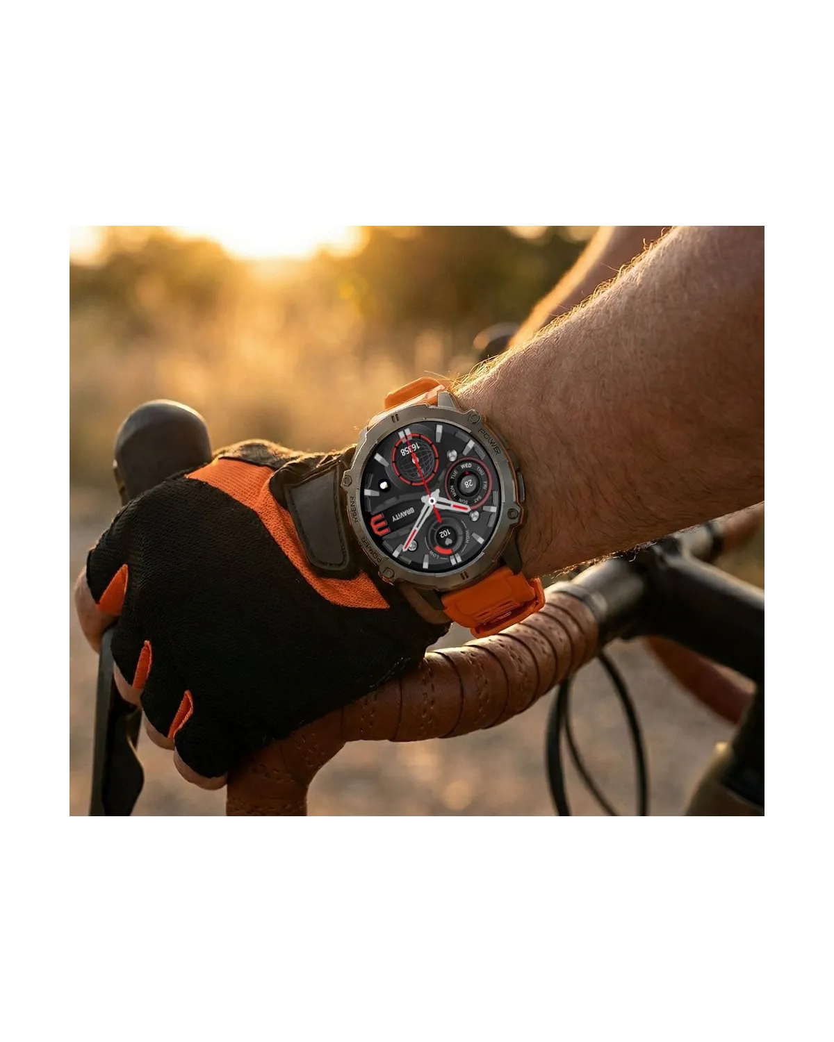 SMARTWATCH MĘSKI GRAVITY GT42-5 - AMOLED, DODATKOWA BRANSOLETA (sg056e)