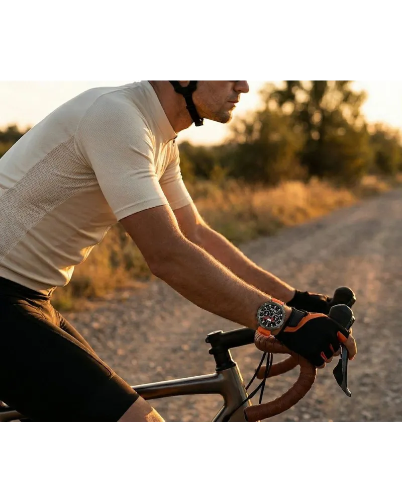 SMARTWATCH MĘSKI GRAVITY GT42-5 - AMOLED, DODATKOWA BRANSOLETA (sg056e)