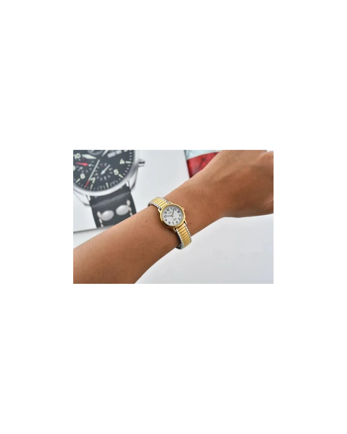 ZEGAREK DAMSKI TIMEX T2H381 (zt601c) INDIGLO