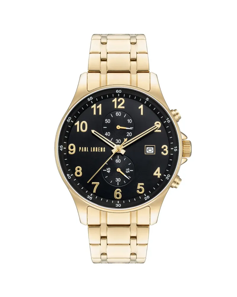 Zestaw Prezentowy Długopis Parker Urban Czarny Matowy GT + Zegarek Paul Lorens + Spinki (2143640/25)