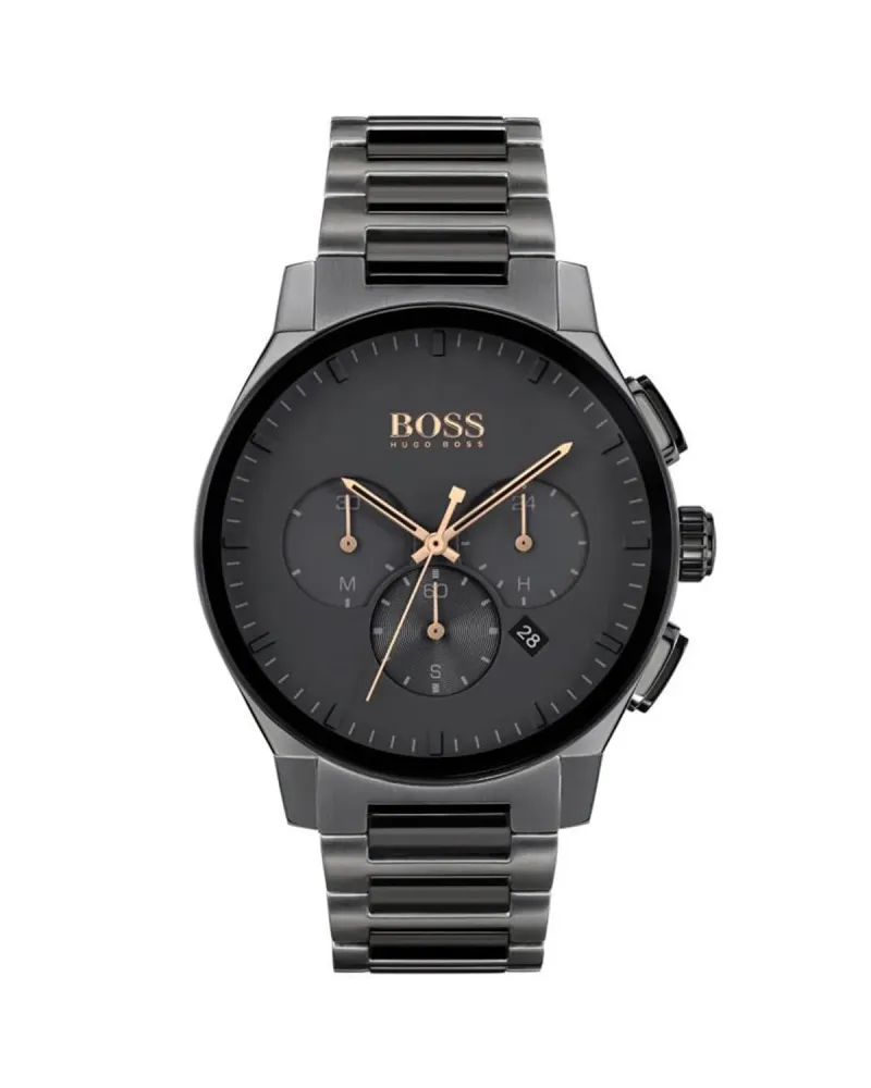 Zestaw Prezentowy Długopis Parker Ingenuity Czarny GT + Zegarek Hugo Boss (2182008/2)