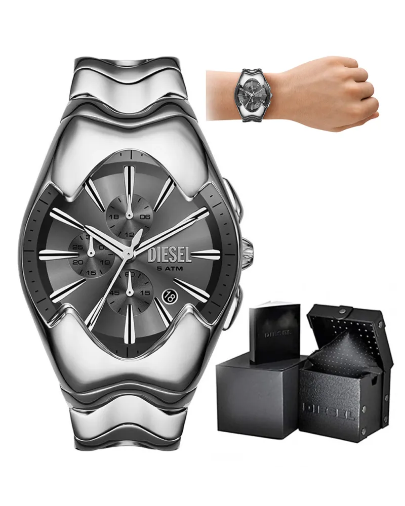 ZEGAREK MĘSKI DIESEL MERCURIAL METAMORPH CHRONOGRAPH  DZ4683 + BOX