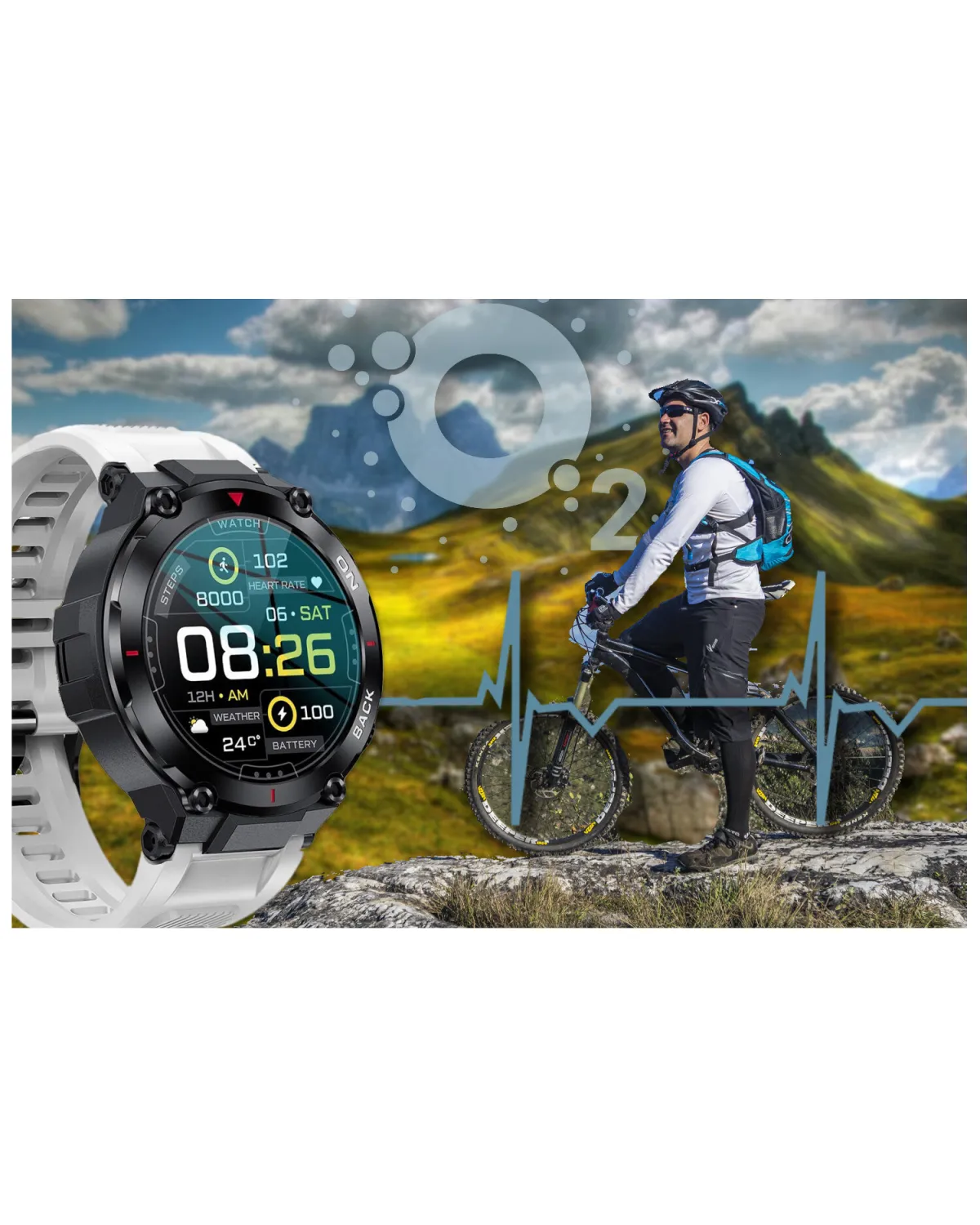 SMARTWATCH MĘSKI GRAVITY GT8-6 - z GPS (sg017f) SMARTWATCH MĘSKI GRAVITY GT8-6 - z GPS (sg017f)