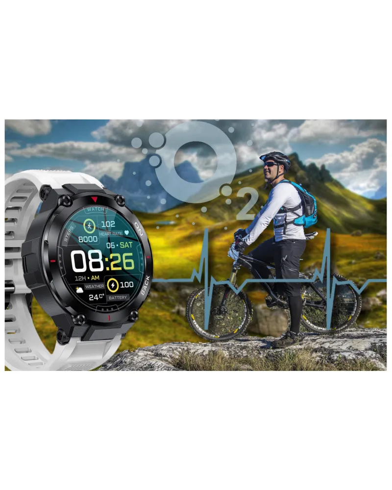 SMARTWATCH MĘSKI GRAVITY GT8-6 - z GPS (sg017f) SMARTWATCH MĘSKI GRAVITY GT8-6 - z GPS (sg017f)