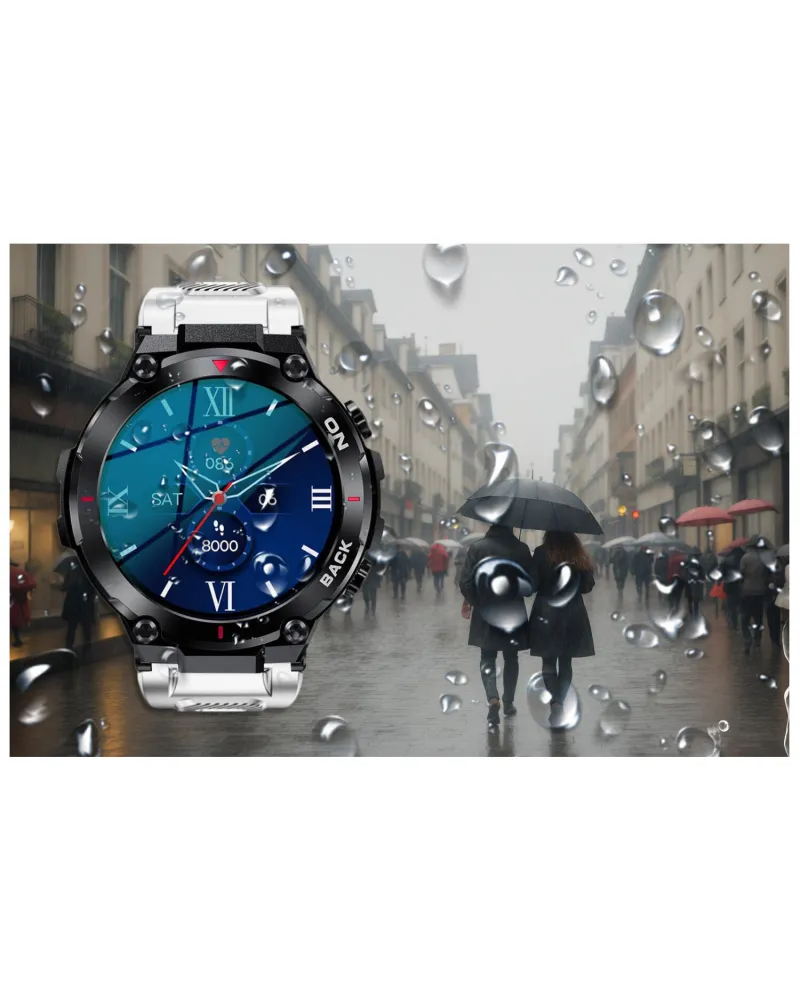 SMARTWATCH MĘSKI GRAVITY GT8-6 - z GPS (sg017f) SMARTWATCH MĘSKI GRAVITY GT8-6 - z GPS (sg017f)
