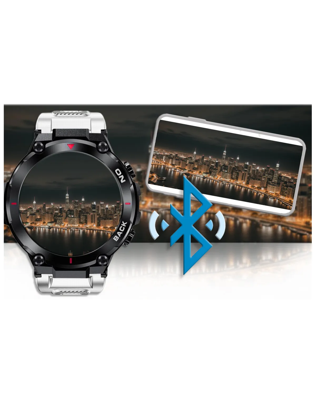 SMARTWATCH MĘSKI GRAVITY GT8-6 - z GPS (sg017f) SMARTWATCH MĘSKI GRAVITY GT8-6 - z GPS (sg017f)