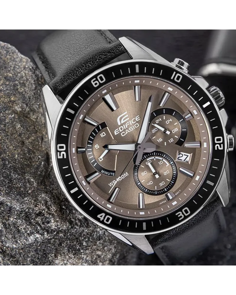 ZEGAREK MĘSKI CASIO EDIFICE EFR-552L-5AVUEF - 10ATM (zd096c) + BOX ZEGAREK MĘSKI CASIO EDIFICE EFR-552L-5AVUEF - 10ATM (zd096c) + BOX