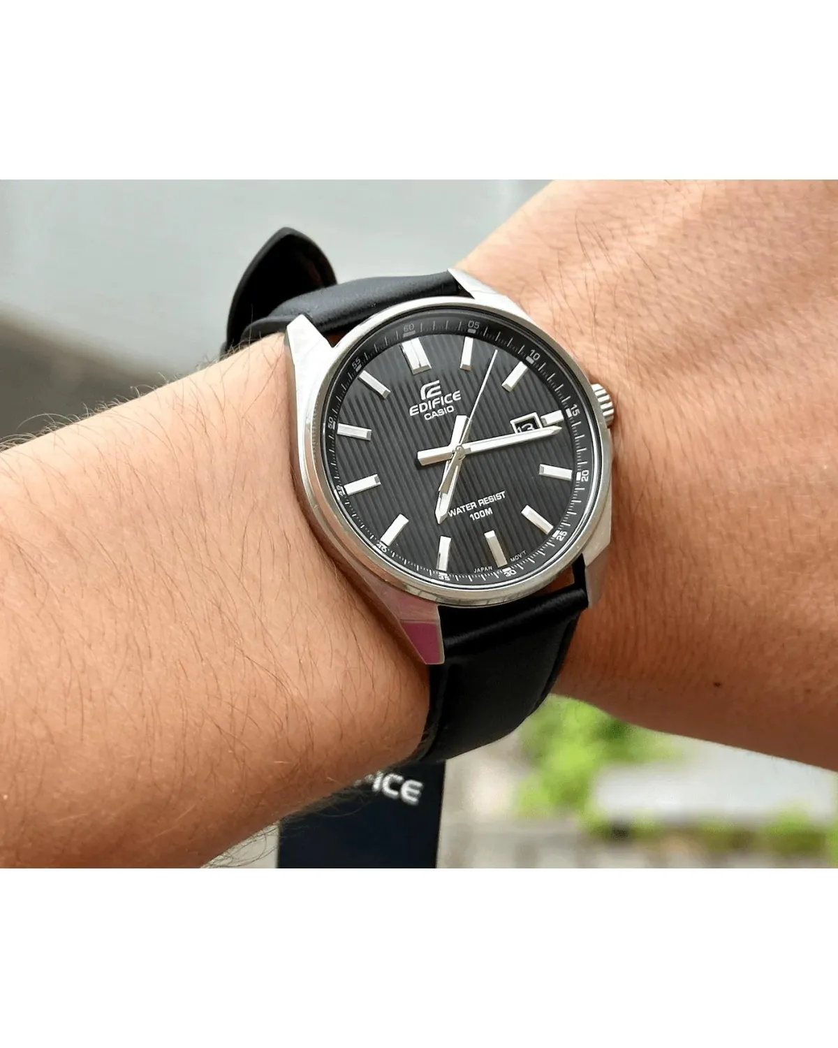 Zegarek Męski Casio Edifice EFV-150L-1AVUEF + BOX Zegarek Męski Casio Edifice EFV-150L-1AVUEF + BOX