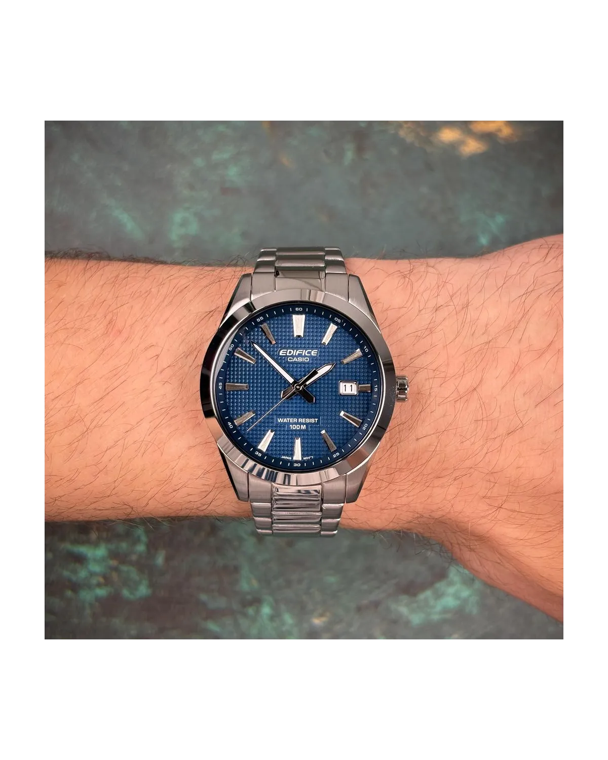 Zegarek Męski Casio Edifice EFV-160D-2AVEF + BOX Zegarek Męski Casio Edifice EFV-160D-2AVEF + BOX