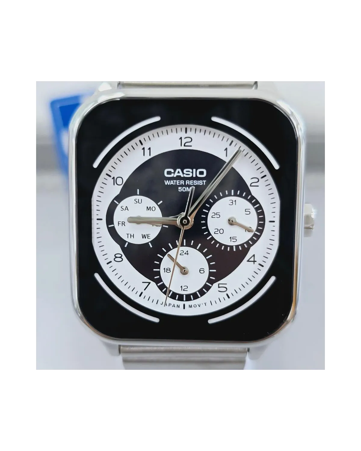ZEGAREK MĘSKI CASIO MTP-M307D-1B + BOX ZEGAREK MĘSKI CASIO MTP-M307D-1B + BOX
