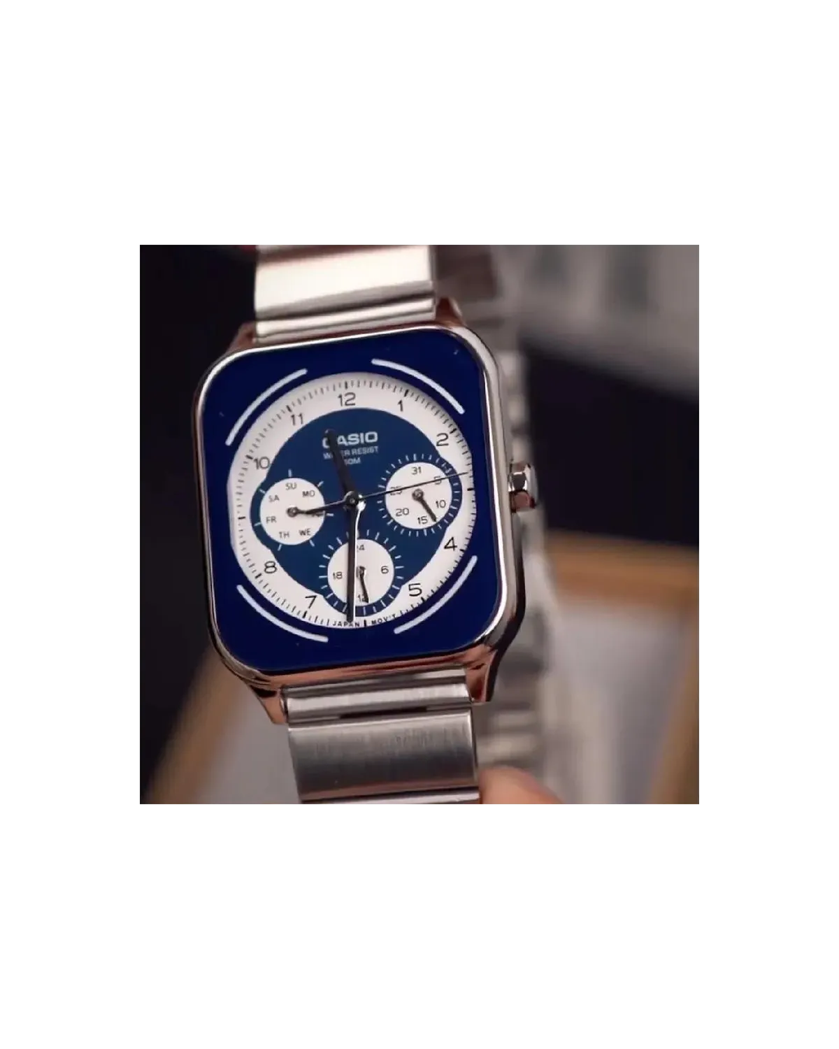 ZEGAREK MĘSKI CASIO MTP-M307D-2B + BOX ZEGAREK MĘSKI CASIO MTP-M307D-2B + BOX