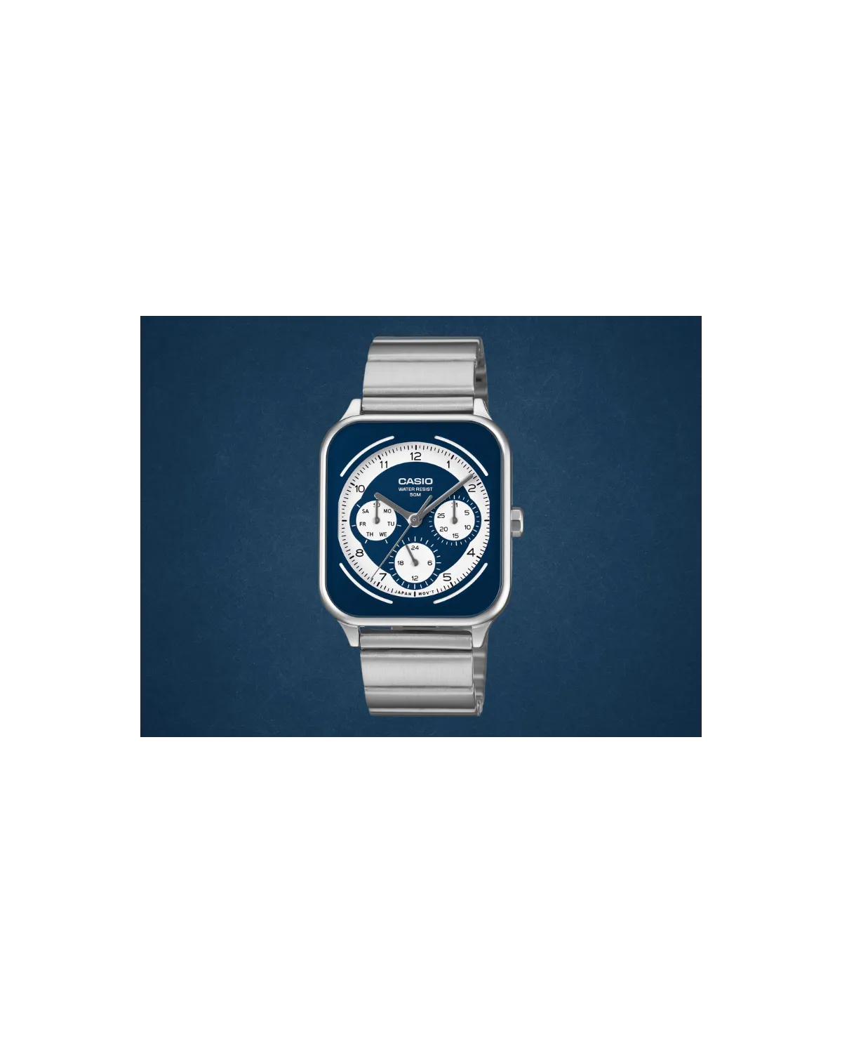 ZEGAREK MĘSKI CASIO MTP-M307D-2B + BOX ZEGAREK MĘSKI CASIO MTP-M307D-2B + BOX